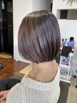 アルバ ヘアリゾート(ALBA) クラゲヘアー/小顔に見せるヘア/ココアベージュ/三鷹