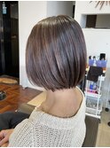 クラゲヘアー/小顔に見せるヘア/ココアベージュ/三鷹