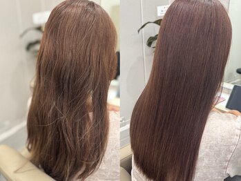 エニー 北千住(any)の写真/豊富なメニューで癖やうねりのお悩み解消♪髪質改善×縮毛矯正であなたの魅力を引き出します！