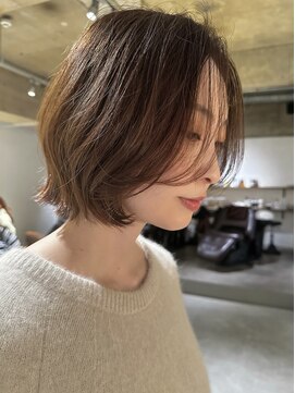 パーク(PARK) パーマボブレイヤーボブパーマニュアンスパーマショートボブ