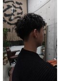 スパイキーパーマスパイキーショートメンズカットメンズショート