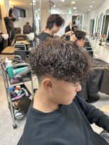 イーラ アメ村店(era) 波巻きパーマパーマ/メンズ/刈り上げ/眉毛/ツイスト