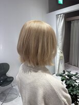 プライズ 成増店(prize)&nbsp;ホワイトミルクティーベージュハイトーンボブ