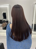 イル 天神西通り店(ill) 大人ストレート/髪質改善/縮毛矯正/チョコレートブラウン