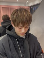 ロンドポレール 北千住(Lond polaire)&nbsp;men's/メンズ/毛流れセンターパート/ナチュラルセンターパート