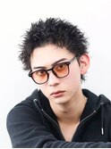 夏に備えてスパイキーショートピンパーマ