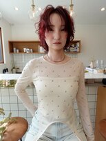 サードアベニュー(3rd Avenue.)&nbsp;パーマ/レイヤー/ボルドー/ブリーチなし/バイカルテ〇20代30代