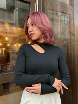 ヨンヨ(yonyo)&nbsp; LAYER  BOB ×  PINK ASH