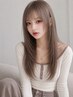 【Wカラー/最新ケアブリーチ】カット+エフェクトWカラー+3stepTR ￥22000～ 
