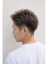 ウル(ulu) 名東区 メンズヘア カット メンズ白髪ぼかし ハイライト