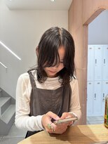 メルト 西梅田店(melt) S字前髪パーマ