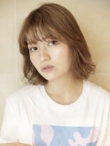 メリケンビューティーパーラー コウベ(MERICAN BEAUTY PARLOR KOBE) 大人ボブウェーブパーマベージュカラー白髪ぼかしハイライト