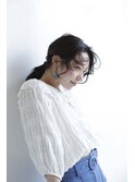 レイヤーカット/ヘアアレンジ/顔まわりカット/似合わせカット