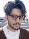 メンズ／ショート／パーマ