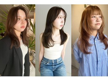ソワ バイ ルシル(SOIE by Lucile)の写真/ミディアム・ロングのレイヤーカットと透明感カラーが人気のsoie【福島/福島市/福島駅/レイヤーカット】