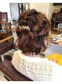 マハロ ヘア リゾート(MAHALO HAIR RESORT)&nbsp;ヘアセットも得意です。是非お任せ下さい。