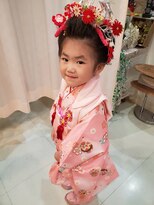 ヘアースタジオエル 七五三(三歳)