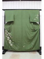 ルナクレセント (Luna crescent) 訪問着C-17　￥10500～(着付料込み)