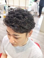 ピエールヘアーマーケット(Pierre Hair Market) ツーブロック×無造作パーマ