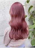 【Taylor 】☆大宮　ラズベリーピンク×ゆる巻きウェーブ