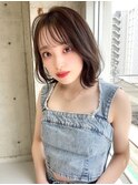 【Lond &nbsp;Alexia】柴田知亜希大人ボブ☆透明感アッシュグレージュ
