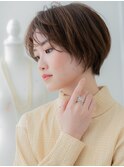 フレンチガーリーシースルーバングボブウルフa上尾20代30代40代