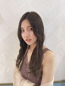 ロンド ストラーダ 心斎橋(Lond strada) シルキーベージュ×グレージュカラー【髪質改善/縮毛矯正】