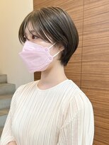 クリアーオブヘアー 一社店(clear OF HAIR)&nbsp;丸みショートにolive color / momoka