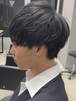 フイ 代々木(Hui)&nbsp;メンズ/アップバング/ツーブロックマッシュ/束感ショート波巻き