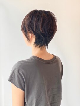 髪庵ゆかし スタイリング楽ちんショート