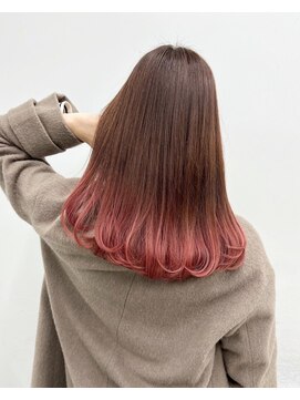 シエスタ バイ アンブルリュクス(siesta by amble luxe) ピンクグラデーション