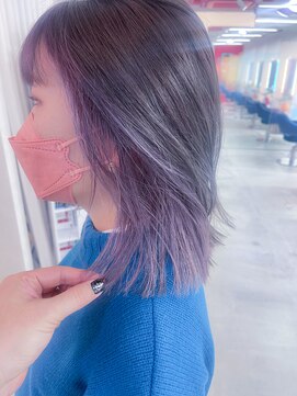 ボックスミコ(Box mico.) ラベンダーカラー≪インナーカラー≫