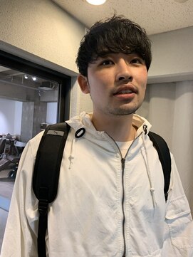 ヌース(NOOS) メンズソフトツーブロックマッシュパーマ