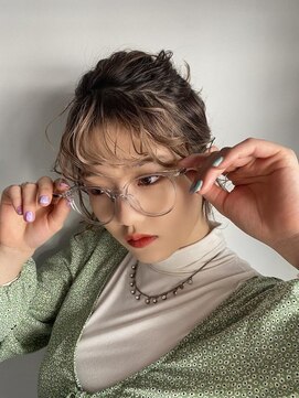 フラミューム 八王子北口店(flammeum) パーマ風バング【八王子】