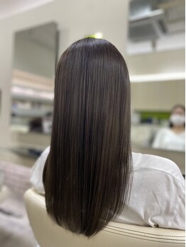 ニューヨーク 根津店の写真/“髪質改善”でお客様の髪のお悩みを解決！ダメージレス施術でクセやうねりも自然なストレートに♪