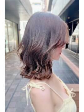 クーエフー(coo et fuu) 10代20代30代40代50代 前髪　くびれひし形ミディアム　藤沢