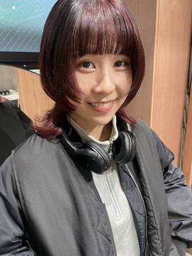 リテ(.rite) ウルフカット＋デザインカラー