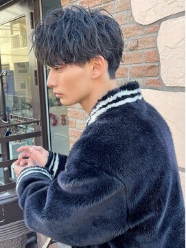 アーリー(Ali'i) ソフトツイストスパイラルパーマアップバング