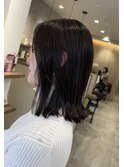 20代30代/こなれ外ハネ × ピンクブラウン/ニュアンスカラー