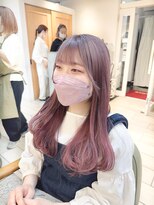 テトラ バイ ネオリーブ 横浜西口店(tetra by neolive)&nbsp;ハイトーンデザインカラー＊*【横浜/横浜駅】