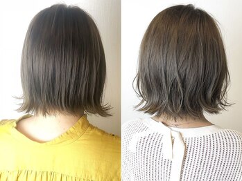 カプア 仙台駅前店(Kapua)の写真/ヘアケアにこだわるサロン☆髪のダメージを最小限に抑え、髪の芯から潤う艶サラヘアが手に入る♪