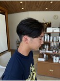 20代爽やかセンターパート