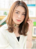 かきあげバング外国人風小顔流れるレイヤーc5志木20代30代40代