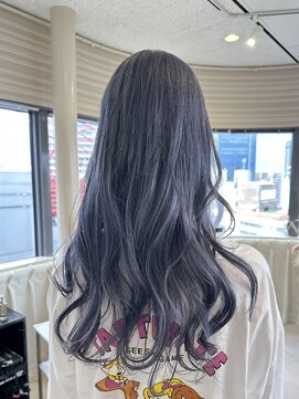 リュンヌ(Lune) ブルーラベンダー/寒色系/ブリーチカラー/ダブルカラー/YU26