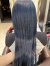 髪質改善カラー＆トリートメント（カットなし）￥11,000→￥8,580