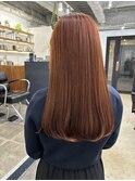 【天神.大名.今泉】オレンジカラーでファッションのアクセントに
