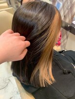 ヘアショップエヌアンドエー 久喜 栗橋店(hairshop N&A) 遊び心をプラス◎チラ見せインナーカラー/Wカラー/ブリーチ