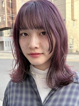 サル(saru) ☆ #暖色 × #顔周りカット ☆