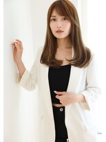 グランマッシュ(Granmash)&nbsp;オリーブブラウン・レイヤースタイル・白髪ぼかし