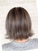 切りっぱなしボブ